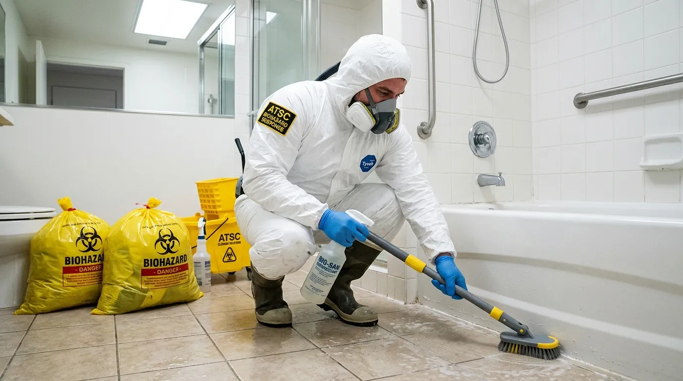 Decontamination equipment deployed for Blood Cleanup in Battery Park City